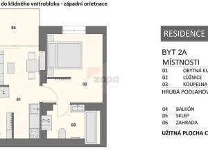 Pronájem bytu 2+kk, Poděbrady - Poděbrady II, Studentská, 35 m2