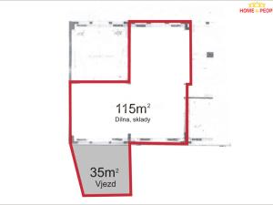 Pronájem výrobních prostor, Benešov, Křižíkova, 72 m2