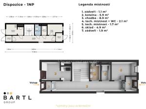 Pronájem rodinného domu, Chvalšiny, 120 m2