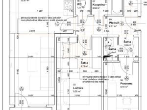 Pronájem bytu 4+kk, Praha - Hlubočepy, Wassermannova, 83 m2