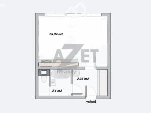 Prodej bytu 1+kk, Havířov - Šumbark, Šípková, 33 m2