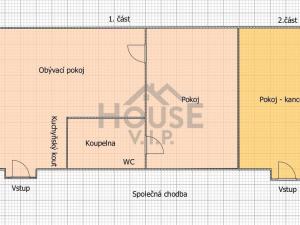 Prodej bytu 3+kk, Praha - Nusle, Spolupráce, 54 m2