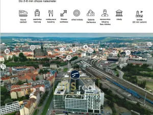 Pronájem kanceláře, Brno, Nové sady, 150 m2