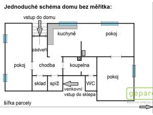 Prodej rodinného domu, Dobrá Voda u Českých Budějovic, Trávní, 90 m2