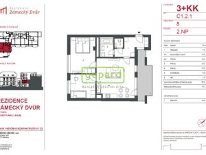 Pronájem bytu 3+kk, Brandýs nad Labem-Stará Boleslav, Fakultní, 80 m2