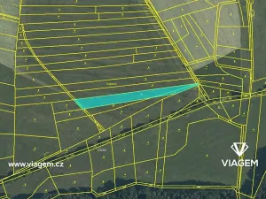 Prodej podílu pole, Horní Jelení, 812 m2