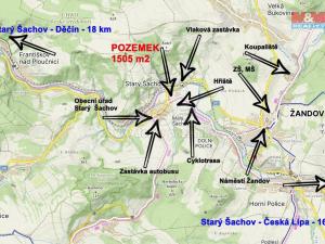 Prodej pozemku pro bydlení, Starý Šachov - Malý Šachov, 1505 m2