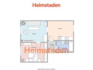Pronájem bytu 2+1, Havířov - Šumbark, Smetanova, 53 m2