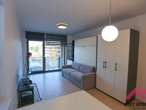 Pronájem bytu 1+kk, Praha - Karlín, U Mlýnského kanálu, 38 m2