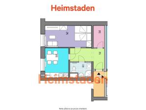 Pronájem bytu 1+1, Horní Suchá, Stavební, 38 m2