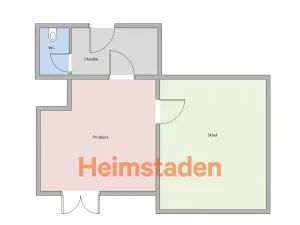 Pronájem kanceláře, Orlová - Lutyně, Okružní, 33 m2