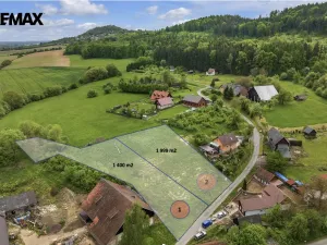 Prodej pozemku pro bydlení, Podhradí, 2000 m2