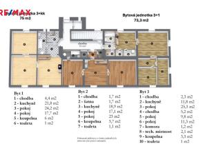 Prodej bytu 3+kk, Choustníkovo Hradiště, 75 m2