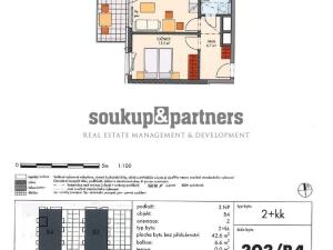 Prodej bytu 2+kk, Praha - Vysočany, Čakovická, 49 m2