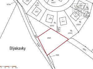 Prodej pozemku pro bydlení, Blatná, Blýskavky, 710 m2