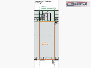 Pronájem výrobních prostor, Chrášťany, Za Tratí, 430 m2