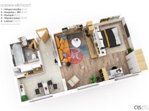 Prodej bytu 2+1, Ostrava, Horní, 42 m2