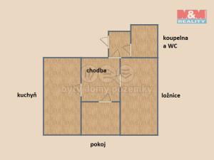 Pronájem bytu 2+1, Týniště nad Orlicí, Mírové nám., 56 m2