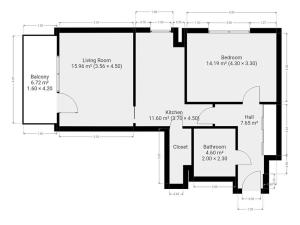 Pronájem bytu 2+1, Praha - Uhříněves, Blšanecká, 56 m2