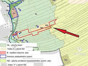 Prodej podílu lesa, Ondřejov, 7382 m2