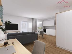 Pronájem bytu 2+kk, Chomutov, Na Bělidle, 49 m2