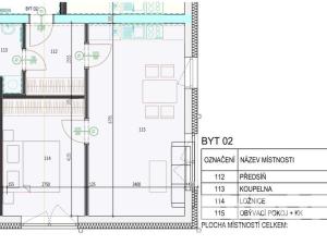 Prodej bytu 2+kk, Havlíčkův Brod, 46 m2