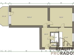 Prodej bytu 2+1, Tišnov, Jamborova, 53 m2