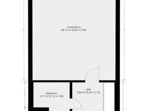 Pronájem bytu 1+kk, Praha - Stodůlky, Petržílkova, 51 m2