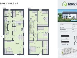 Prodej rodinného domu, Knovíz, Na Hrudném, 147 m2