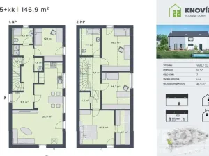 Prodej rodinného domu, Knovíz, Na Hrudném, 147 m2