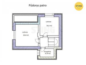 Pronájem rodinného domu, Chuchelná, Kopaniny, 69 m2