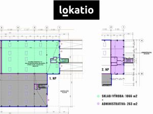 Pronájem skladu, Praha - Běchovice, Podnikatelská, 1066 m2