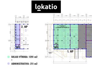 Pronájem skladu, Praha - Běchovice, Podnikatelská, 1291 m2