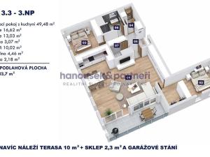 Prodej bytu 3+kk, Vrchlabí, Pražská, 103 m2