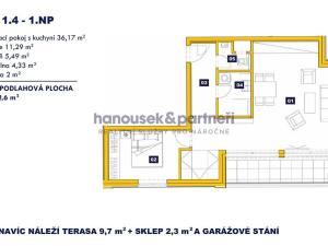 Prodej bytu 2+kk, Vrchlabí, Pražská, 62 m2