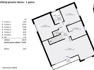 Prodej rodinného domu, Besednice, Školní, 180 m2