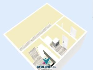 Pronájem bytu 1+kk, Teplice, Hlávkova, 27 m2