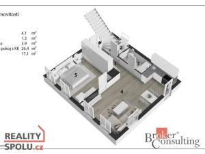 Prodej bytu 4+kk, Kamenický Šenov, Palackého, 120 m2