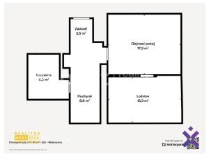 Pronájem bytu 2+1, Zlín - Malenovice, Jar. Staši, 49 m2