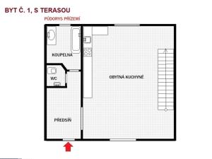 Pronájem bytu 3+kk, Červený Újezd, Hájecká, 90 m2