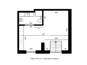 Prodej bytu 1+kk, Praha - Holešovice, Šimáčkova, 28 m2