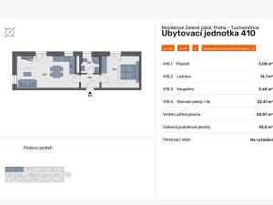 Prodej bytu 2+kk, Tuchoměřice, V Kněžívce, 46 m2