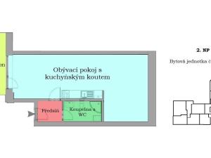 Pronájem bytu 1+kk, Trutnov - Horní Staré Město, Horská, 46 m2