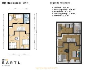 Pronájem rodinného domu, Kájov - Mezipotočí, 111 m2