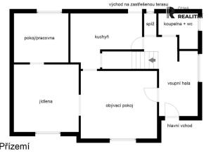 Prodej rodinného domu, Zlín - Kostelec, Přehradní, 192 m2