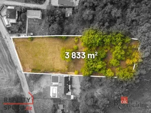 Prodej pozemku pro bydlení, Beroun, samota Na Vinici, 3833 m2