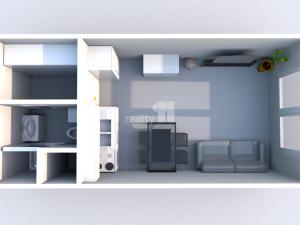 Pronájem bytu 1+kk, Praha - Záběhlice, Jahodová, 24 m2