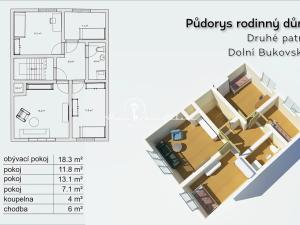 Prodej rodinného domu, Dolní Bukovsko, Na Chobotě, 168 m2