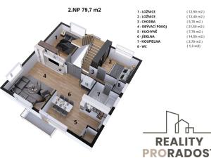 Prodej vícegeneračního domu, Křtiny, 294 m2