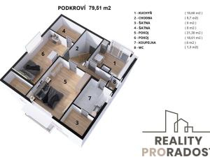 Prodej vícegeneračního domu, Křtiny, 294 m2